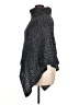 Zadig & Voltaire 100% Acrylic Gray Blue Poncho Size XL (estimated) - photo 5