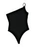 Leith Solid Black One Piece Swimsuit Size S - photo 2