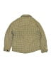 Zara Houndstooth Yellow Long Sleeve Button-Down Shirt Size 9 - 10 - photo 2