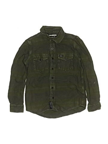 RVCA Long Sleeve Button-Down Shirt (view 1)