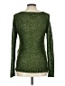 Filly Flair Tweed Green Pullover Sweater Size L - photo 2