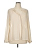 DR2 100% Polyester Ivory Long Sleeve Blouse Size XL - photo 1