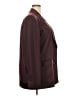 Good American 100% Polyester Solid Burgundy Blazer Size 2XL - photo 4