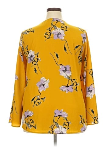 Gibson Latimer Long Sleeve Blouse (view 2)