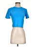 Zara Blue Short Sleeve Top Size S - photo 1