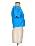 Zara Blue Short Sleeve Top Size S - photo 4