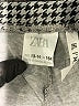 Zara Houndstooth Black Casual Pants Size 13 - 14 - photo 3