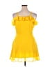 Assorted Brands 100% Polyester Yellow Cocktail Dress Size XL - photo 2