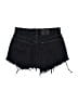 Levi's Black Blue Denim Shorts Size 10 (estimated) - photo 2