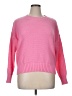 Unbranded 100% Polyester Solid Pink Pullover Sweater Size 0X - photo 1