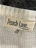 Peach Love Ivory Pullover Sweater Size M - photo 7