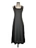 Unbranded Solid Gray Casual Dress Size S - photo 1