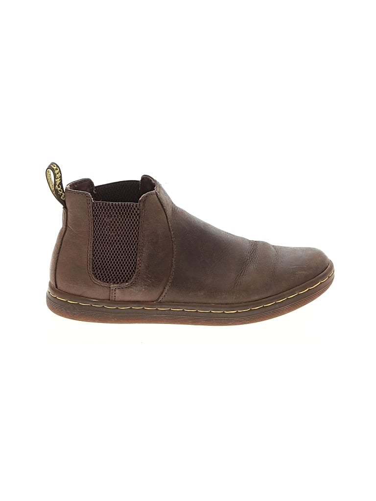 Pre-owned Dr. Martens Ankle Boots In Brown
