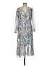 Joie 100% Polyester Floral Blue Casual Dress Size S - photo 1