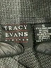 Tracy Evans Limited Chevron-herringbone Gray Dress Pants Size 5 - photo 4