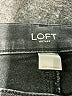 Ann Taylor LOFT Outlet Chevron-herringbone Black Jeans Size 4 - photo 8