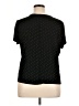 Jennifer Lopez Black Short Sleeve Top Size XL - photo 2