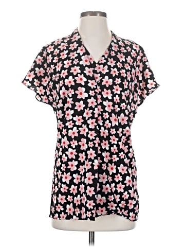CAbi Short Sleeve Blouse (view 1)