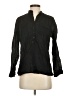 Autograph 100% Cotton Black Long Sleeve Button-Down Shirt Size S - photo 1