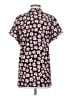 CAbi 100% Polyester Floral Pink Short Sleeve Blouse Size XS - photo 2