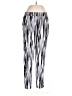 IMAN Print Silver Active Pants Size L - photo 1