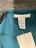 H&M 100% Polyester Solid Teal Casual Dress Size 6 - photo 7