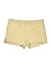 Design by Olivia Solid Gold Khaki Shorts Size 1X - photo 1