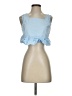Zara Blue Sleeveless Blouse Size XS - photo 1