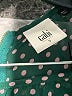 CAbi 100% Polyester Teal Sleeveless Blouse Size S - photo 7