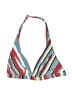 Body I.D. Stripes Red Swimsuit Top Size 10 - photo 1