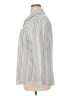 Lee Stripes Silver Long Sleeve Button-Down Shirt Size XL - photo 5