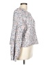 Supplies 100% Polyester Tweed White Pullover Sweater Size L - photo 4