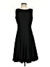 Calvin Klein Solid Black Casual Dress Size 2 - photo 1