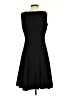 Calvin Klein Solid Black Casual Dress Size 2 - photo 2