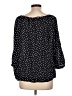 Gap Outlet Polka Dots Black 3/4 Sleeve Blouse Size 12 - photo 2