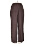 Shein 100% Polyester Plaid Brown Dress Pants Size 4 - photo 1