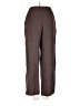 Shein 100% Polyester Plaid Brown Dress Pants Size 4 - photo 2