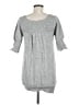 BCBGMAXAZRIA Gray 3/4 Sleeve Top Size M - photo 2