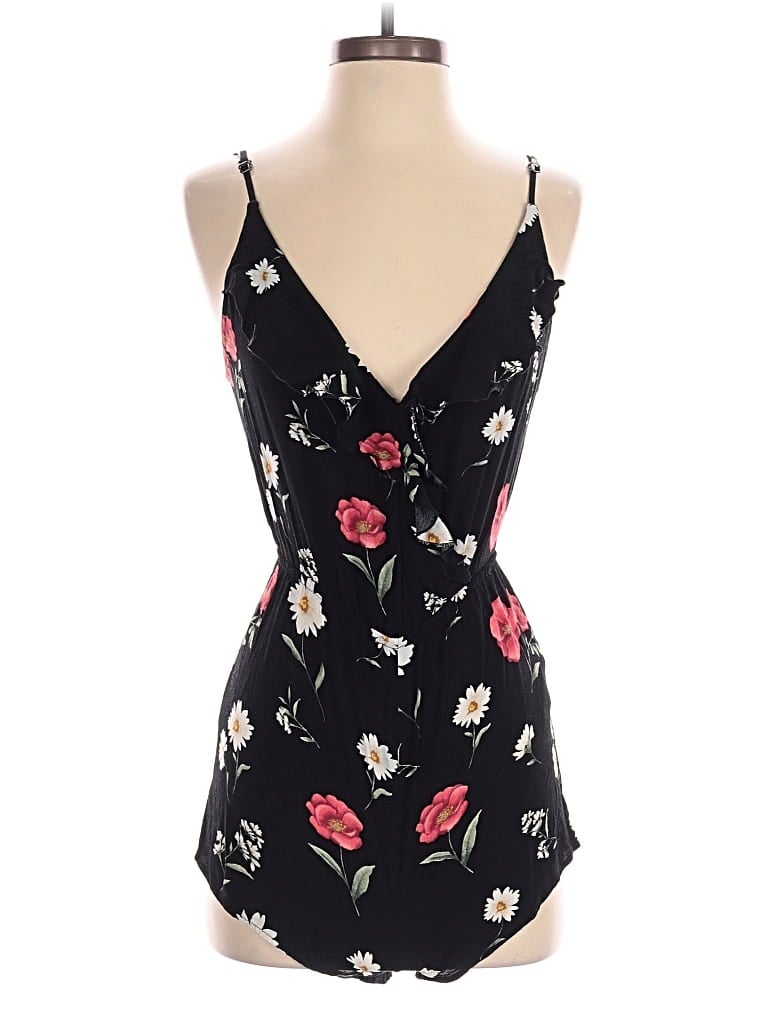 Pre-owned Forever 21 Romper In Black