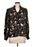 Unbranded 100% Polyester Black Long Sleeve Blouse Size L - photo 1