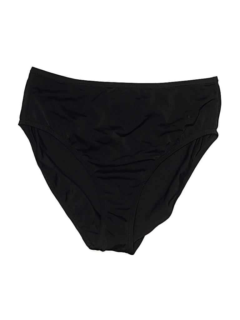 Pre-owned Contour Swimsuit Bottoms In Black