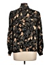 Unbranded 100% Polyester Black Long Sleeve Blouse Size L - photo 2