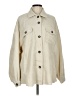 MIOU MUSE 100% Polyester Tan 3/4 Sleeve Blouse Size L - photo 1