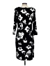 Catherine Malandrino Floral Black Casual Dress Size 10 - photo 2