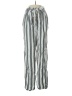American Eagle Outfitters 100% Viscose Stripes Silver Casual Pants Size S - photo 1
