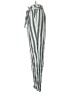 American Eagle Outfitters 100% Viscose Stripes Silver Casual Pants Size S - photo 5