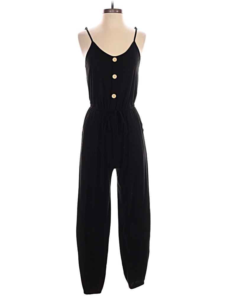 Pre-owned Shein Jumpsuit In Black