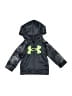 Under Armour 100% Polyester Gray Zip Up Hoodie Size 3-6 mo - photo 1