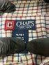 Chaps 100% Cotton Checkered-gingham Tan Long Sleeve Button-Down Shirt Size 4T - photo 3