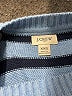 J.Crew Factory Store 100% Cotton Stripes Blue Pullover Sweater Size XXS - photo 7